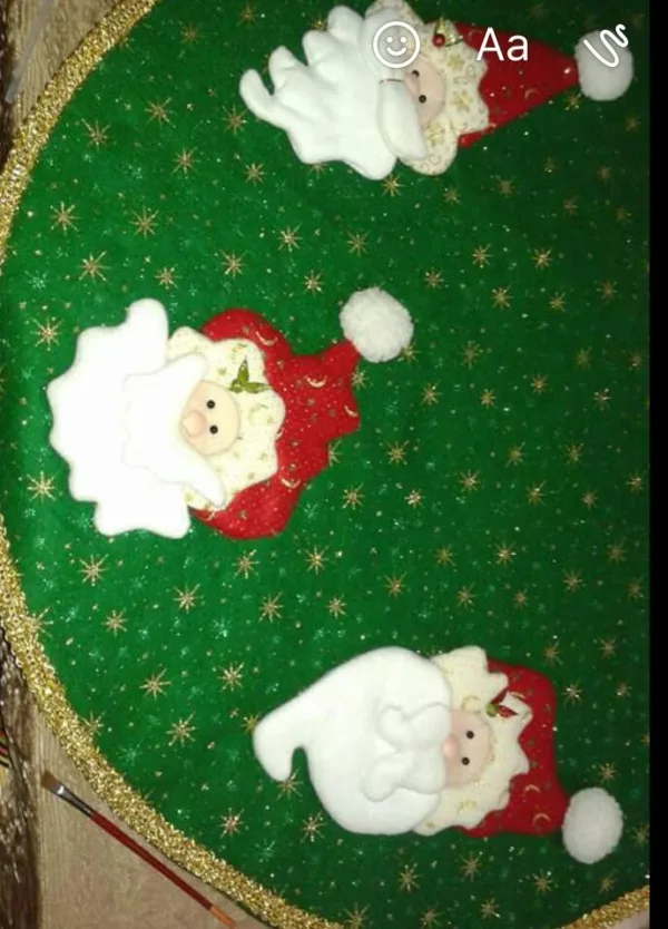 Pie de árbol variado
