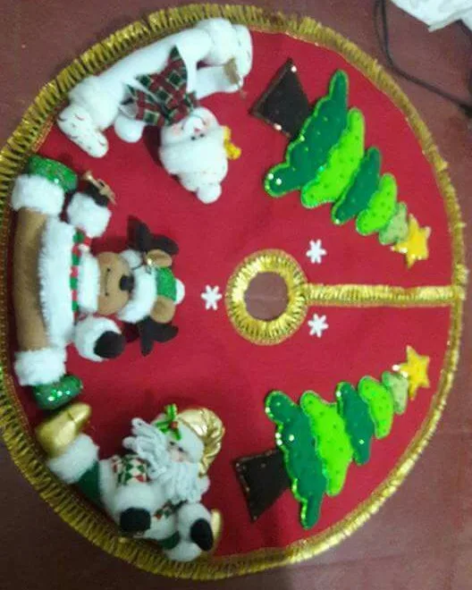 Pie de árbol variado