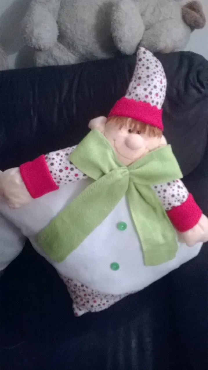 Cojin Nieve-Noe-Duende